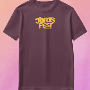 Jorts Fest 4: Classic Logo Tee (Maroon & Gold)