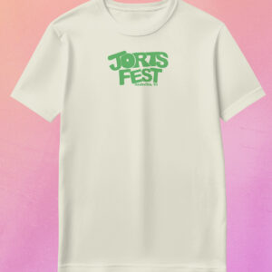 Jorts Fest 4: Classic Logo Tee (Off White & Green)